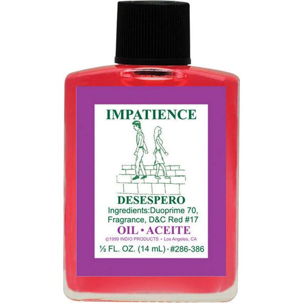 IMPATIENCE -SPIRITUAL MAGICK INDIO OIL