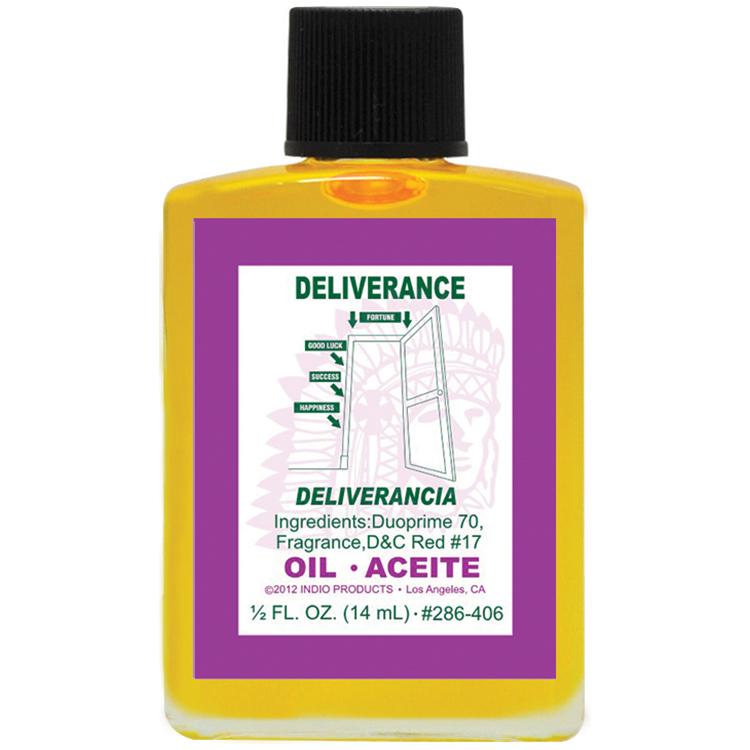 DELIVERANCE -SPIRITUAL MAGICK INDIO OIL