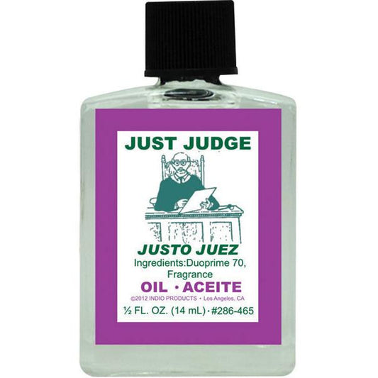 JUST JUDGE -SPIRITUAL MAGICK INDIO OIL