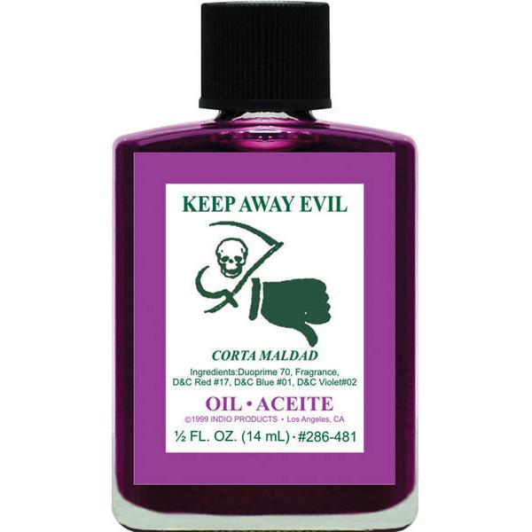 KEEP AWAY EVIL -SPIRITUAL MAGICK INDIO OIL