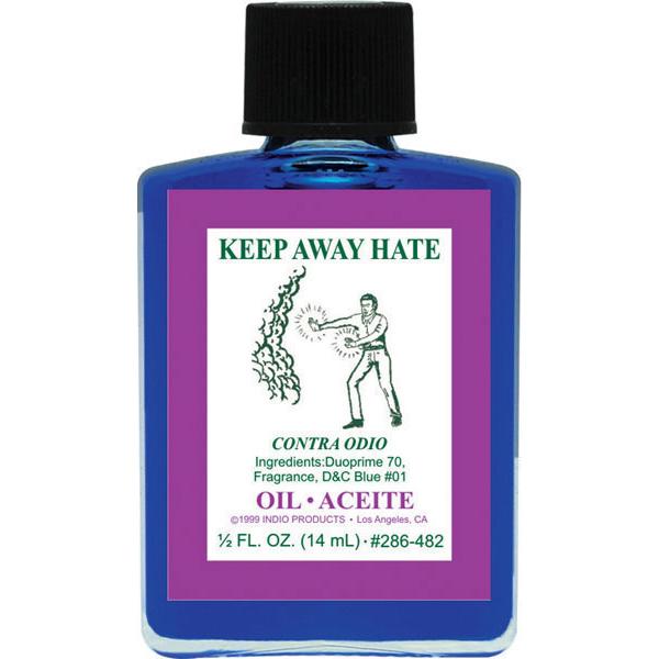 KEEP AWAY HATE -SPIRITUAL MAGICK INDIO OIL