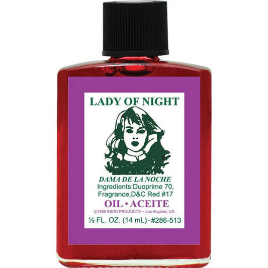 LADY OF NIGHT -SPIRITUAL MAGICK INDIO OIL