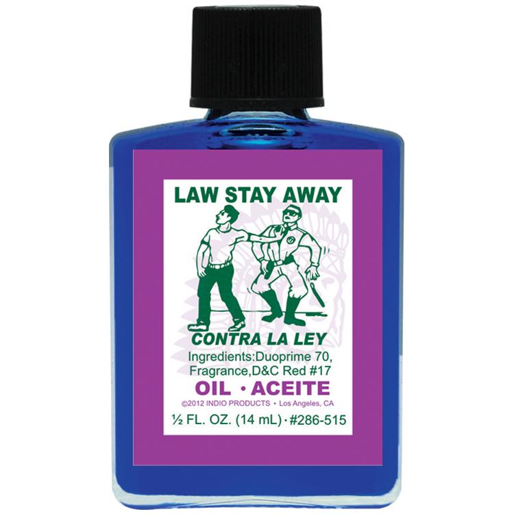 LAW STAY AWAY -SPIRITUAL MAGICK INDIO OIL