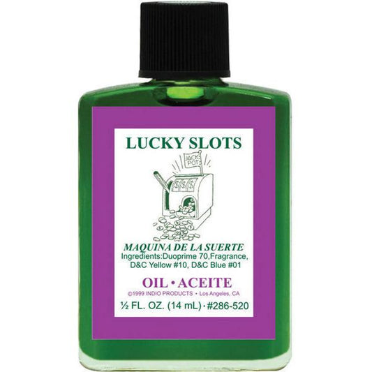 LUCKY SLOTS -SPIRITUAL MAGICK INDIO OIL