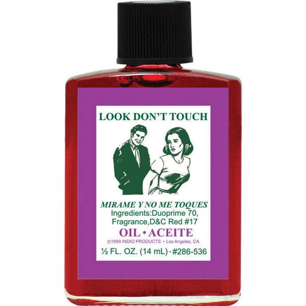 LOOK DONT TOUCH -SPIRITUAL MAGICK INDIO OIL