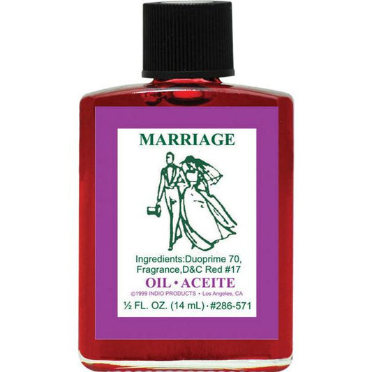 MARRIAGE -SPIRITUAL MAGICK INDIO OIL