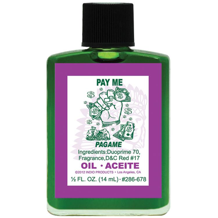 PAY ME -SPIRITUAL MAGICK INDIO OIL