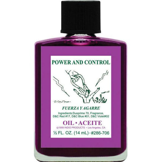 POWER & CONTROL -SPIRITUAL MAGICK INDIO OIL