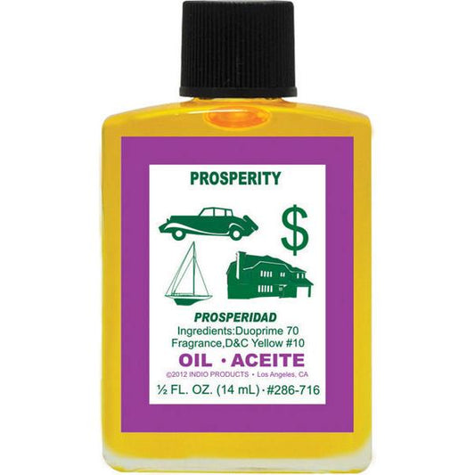 PROSPERITY -SPIRITUAL MAGICK INDIO OIL