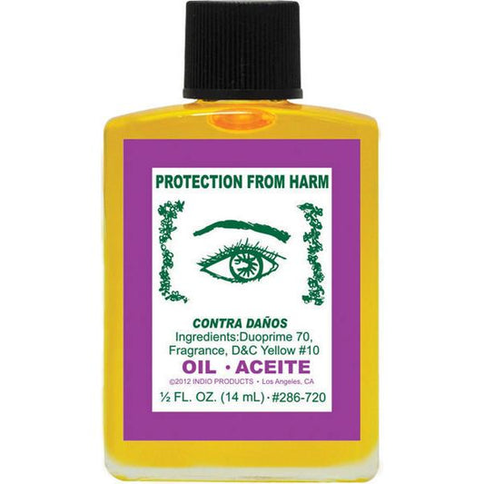 PROTECTION FROM HARM -SPIRITUAL MAGICK INDIO OIL