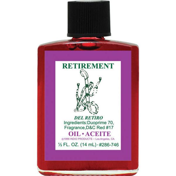 RETIREMENT -SPIRITUAL MAGICK INDIO OIL