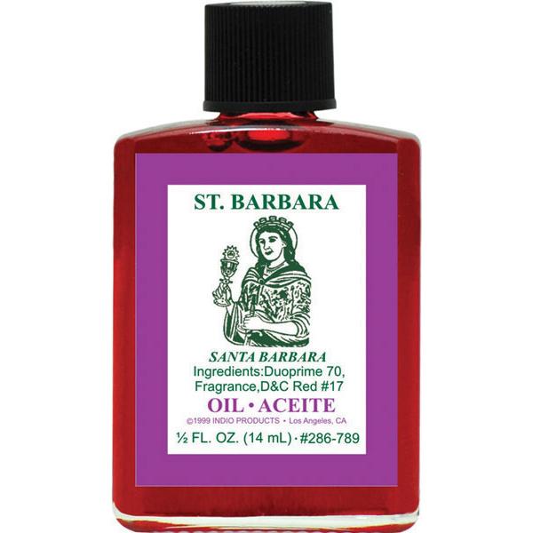 ST BARBARA -SPIRITUAL MAGICK INDIO OIL