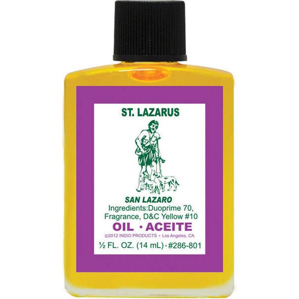 ST LAZARUS -SPIRITUAL MAGICK INDIO OIL