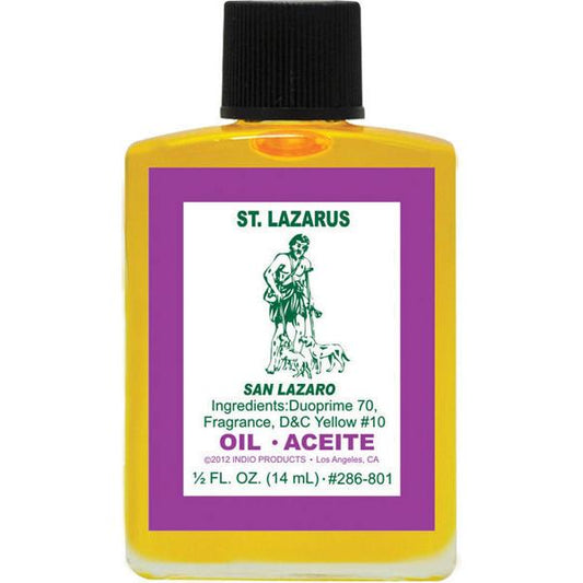 ST LAZARUS -SPIRITUAL MAGICK INDIO OIL