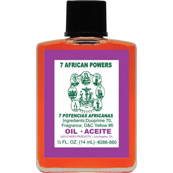 SEVEN AFRICAN -SPIRITUAL MAGICK INDIO OIL