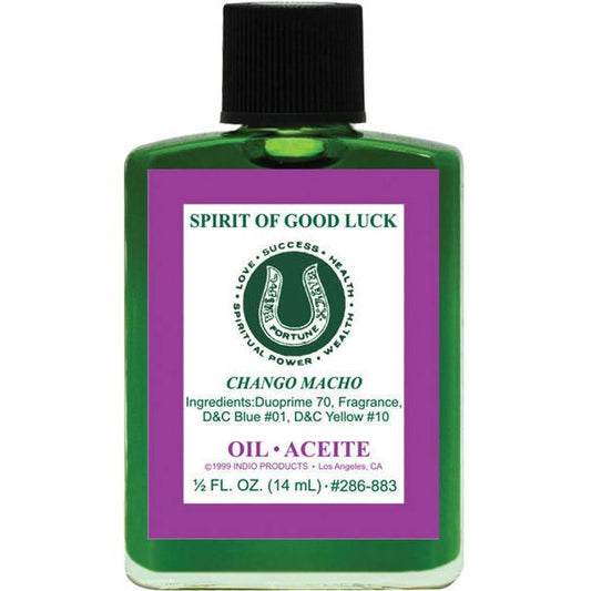 SPIRIT OF GOOD LUCK -SPIRITUAL MAGICK INDIO OIL