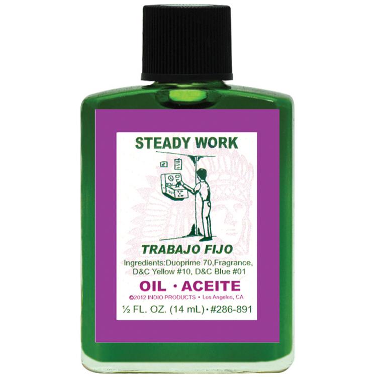 STEADY WORK -SPIRITUAL MAGICK INDIO OIL