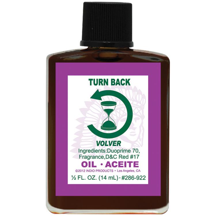 TURN BACK -SPIRITUAL MAGICK INDIO OIL