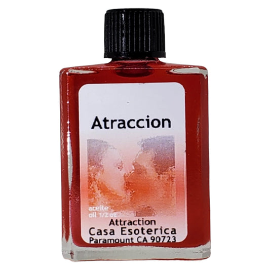 Attraction Oil (Atraccion Aceite) - Draw Positive Energy - Increase Love, Money & Success-0.5 FL OZ