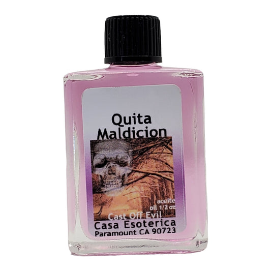 Cast off Evil Oil (Quita Maldicion Aceite) -Remove all the evil harmful forces-0.5 FL OZ