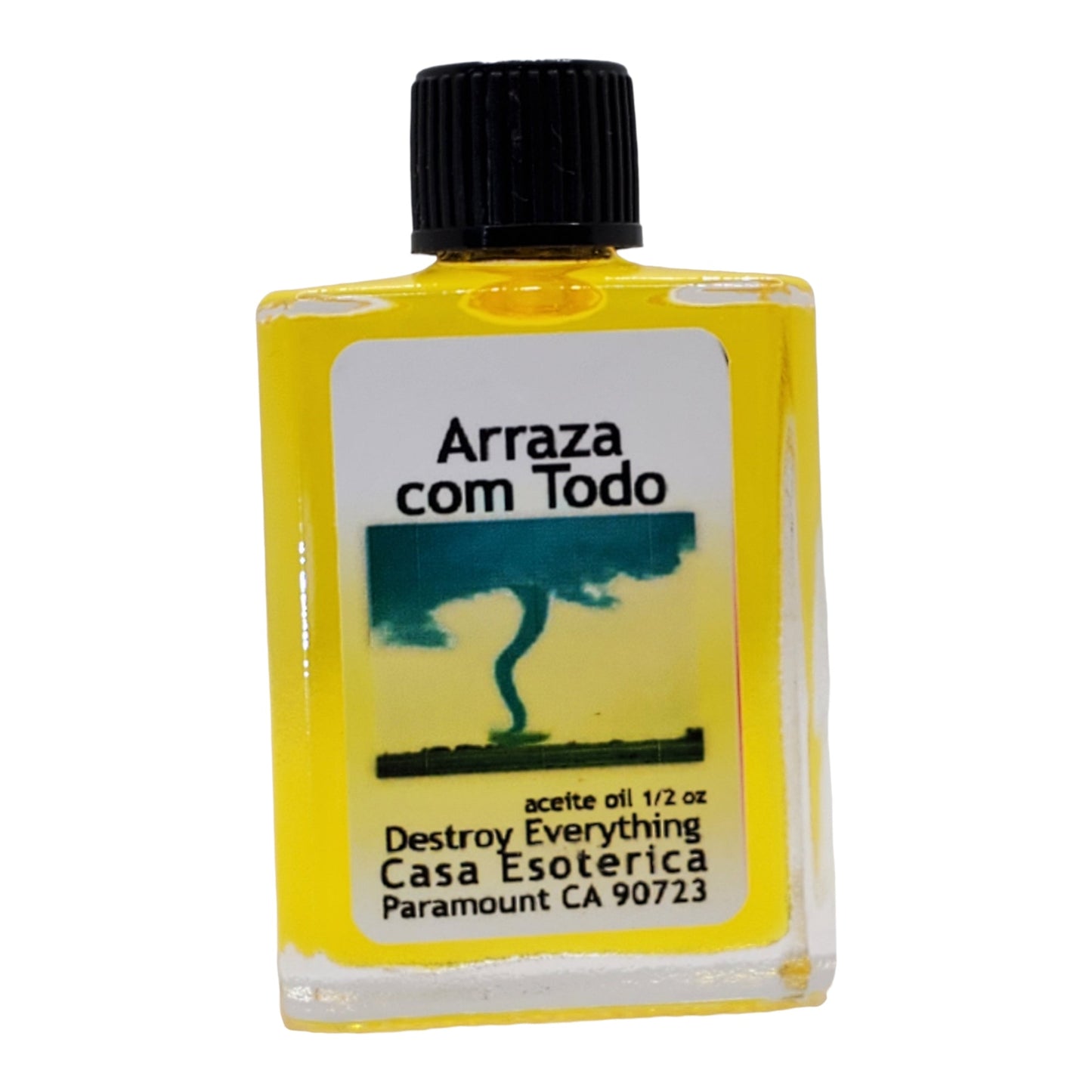 Destroy Everything Oil (Arraza Com Todo Aceite) -Destroy evil intentions-Break all the spells-0.5 FL OZ