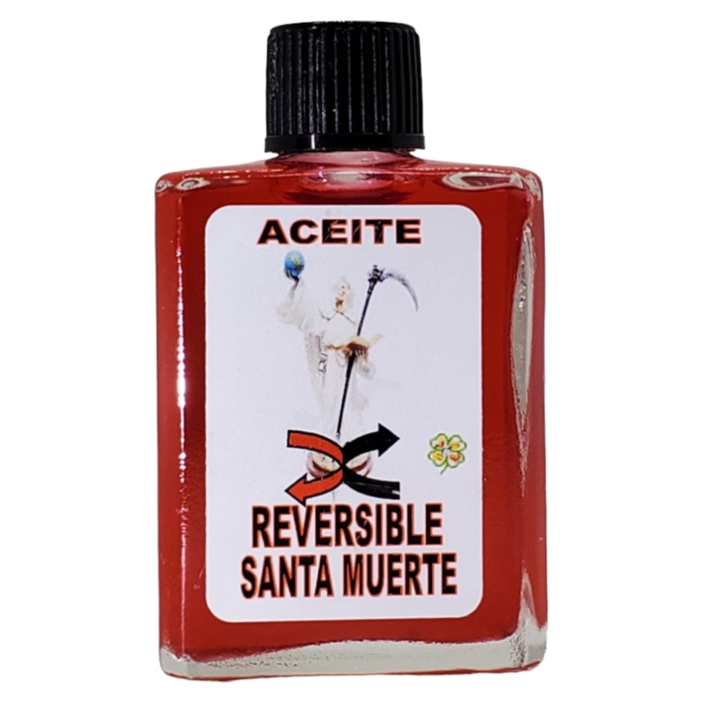 Holy Death x Reversible Oil (Santa Muerte X Reversible Aceite) - Reverse Black magick with Santisima Murete-0.5 FL OZ