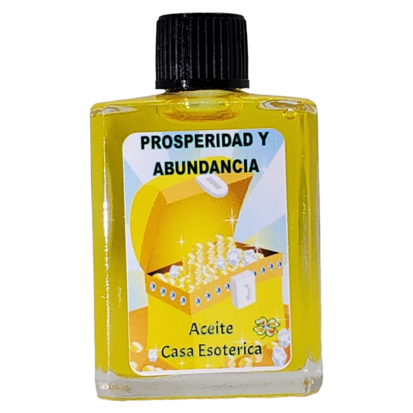 Prosperity & Abundance Oil (Prosperdida Y Abundancia Aceite) - Increase Wealth & Success - Attract Good Fortune into Your Life-0.5 FL OZ