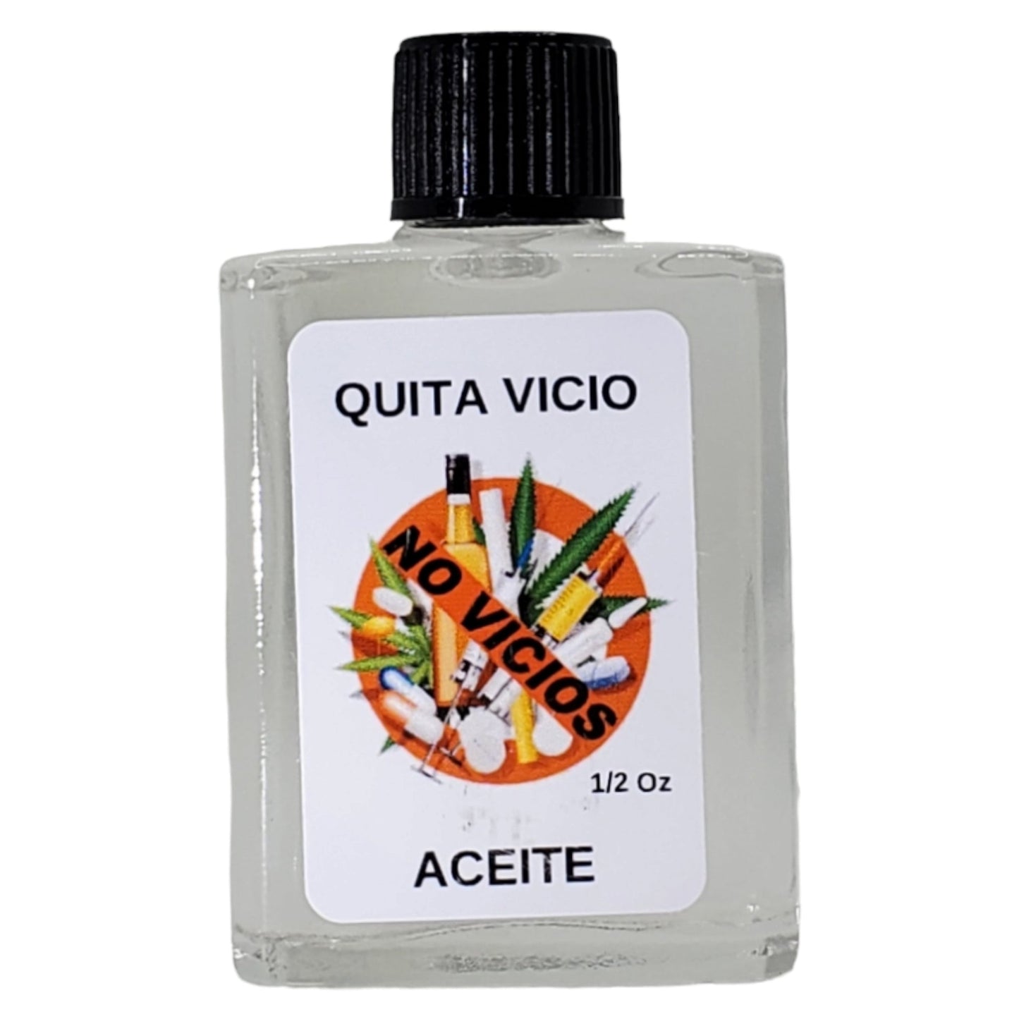 Quit Addiction Oil (Quita Vicio  Aceite) - Break Free from Dependence - Overcome Substance & Habitual Cravings-0.5 FL OZ