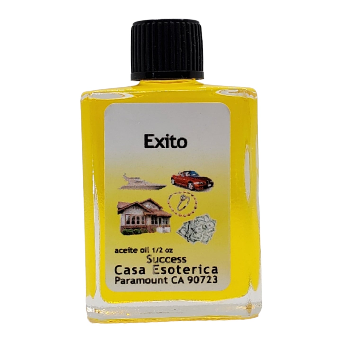 Success Oil (Exito Aceite)  - For Achieving Goals & Dreams - Attract Abundance & Prosperity-0.5 FL OZ