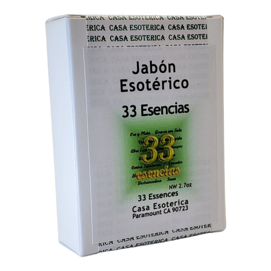 33 Essences (33 Esencias)-Spiritual soap 2.7oz