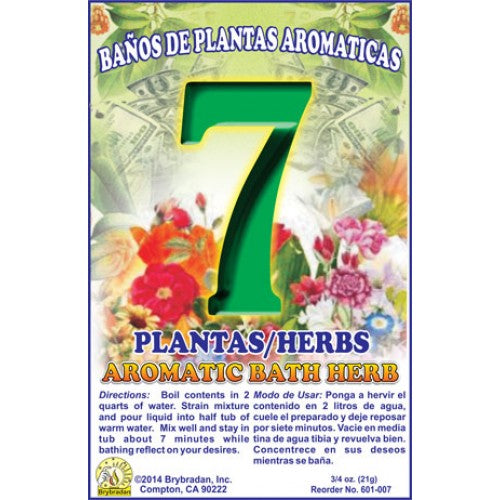 7 Plants-Aromatic Bath Herb