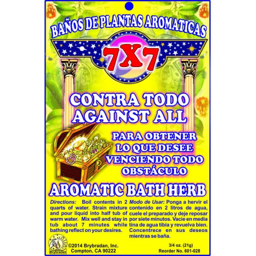 7x7 Against All-Aromatic Bath Herb