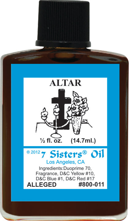 ALTAR-Spiritual Magick 7Sister's Oil