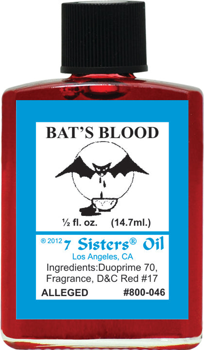 BATS BLOOD-Spiritual Magick 7Sister's Oil