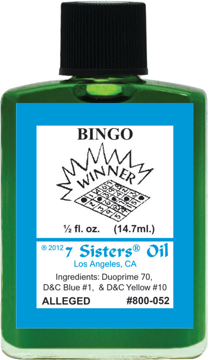 BINGO-Spiritual Magick 7Sister's Oil