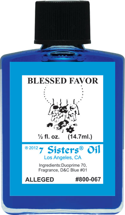 BLESSED FAVOR-Spiritual Magick 7Sister's Oil