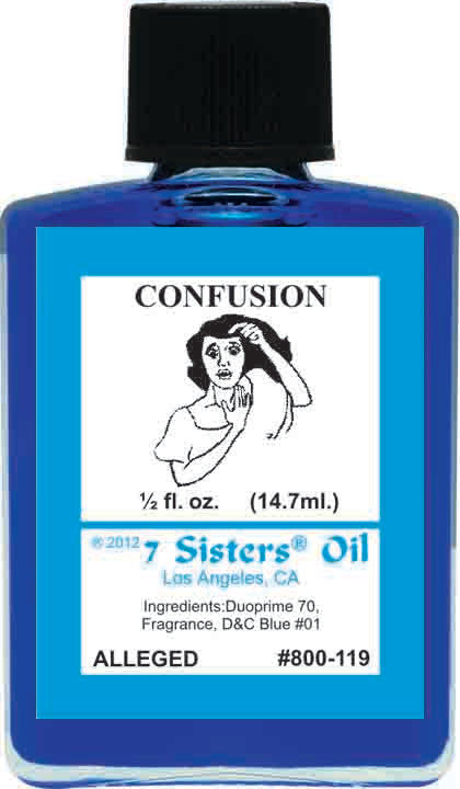 CONFUSION-Spiritual Magick 7Sister's Oil