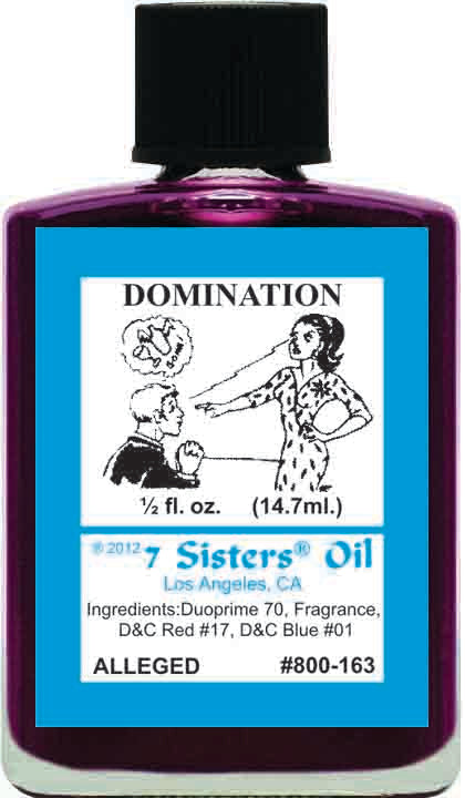 DOMINATION-Spiritual Magick 7Sister's Oil