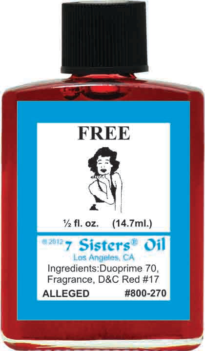 FREE-Spiritual Magick 7Sister's Oil