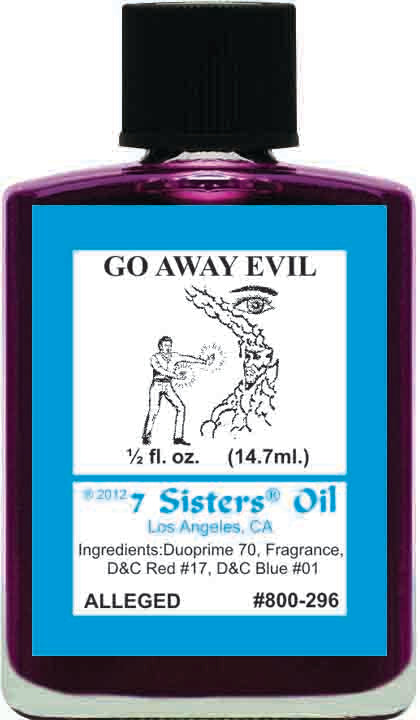 GO AWAY EVIL-Spiritual Magick 7Sister's Oil