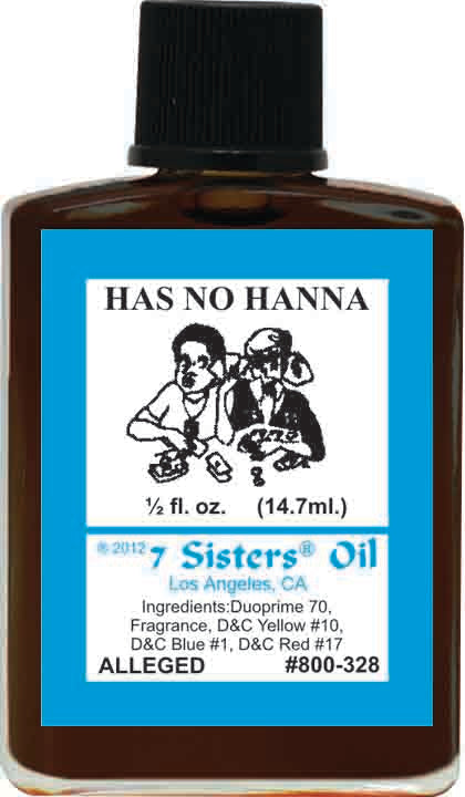 HAS NO HANNA-Spiritual Magick 7Sister's Oil