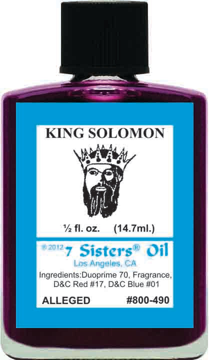 KING SOLOMON-Spiritual Magick 7Sister's Oil