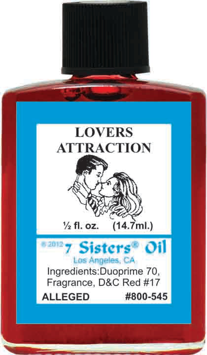 LOVERS ATTRACTION-Spiritual Magick 7Sister's Oil