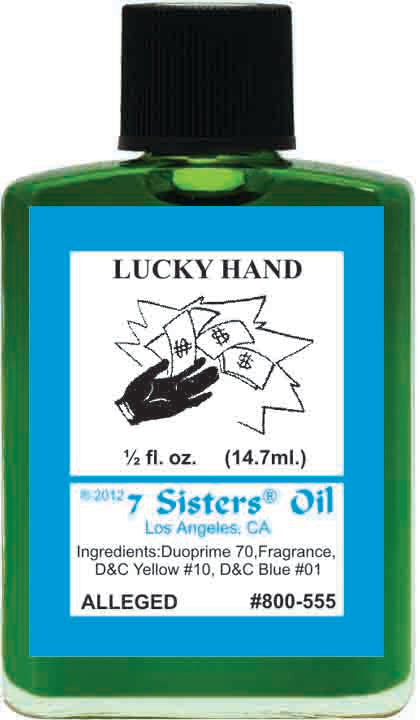 LUCKY HAND-Spiritual Magick 7Sister's Oil