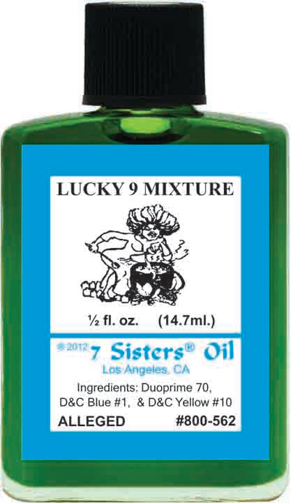 LUCKY 9 MIXTURE-Spiritual Magick 7Sister's Oil