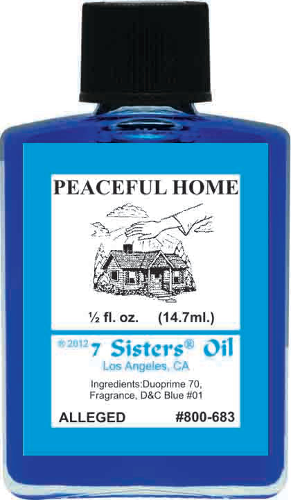 PEACEFUL HOME-Spiritual Magick 7Sister's Oil