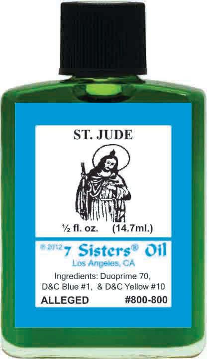 ST JUDE-Spiritual Magick 7Sister's Oil