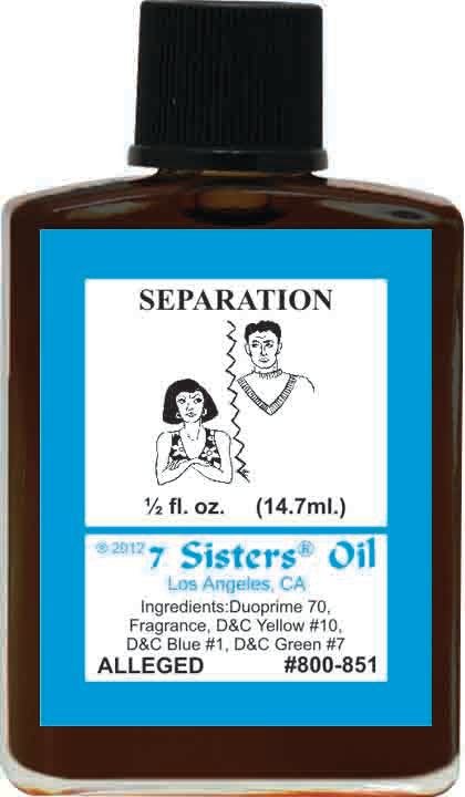 SEPARATION-Spiritual Magick 7Sister's Oil