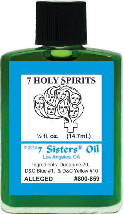 SEVEN HOLY SPIRIT-Spiritual Magick 7Sister's Oil