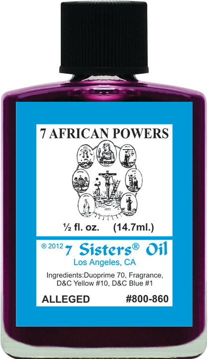 SEVEN AFRICAN POWERS-Spiritual Magick 7Sister's Oil